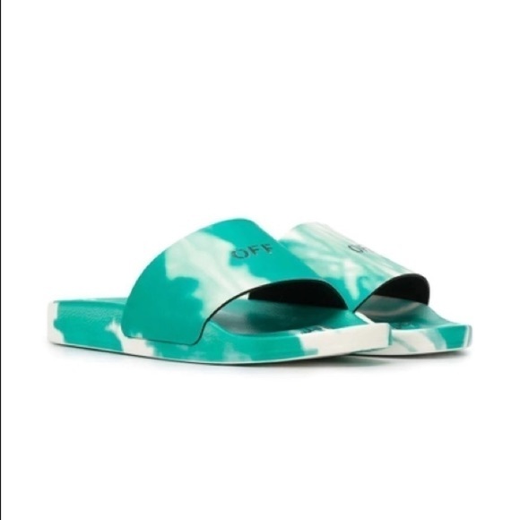 OFF-WHITE Tie-Dye Pool Slide Sandals - Picture 11 of 11